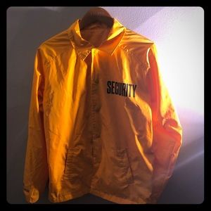 Yellow light jacket